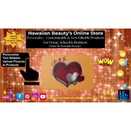 Tapete De Banheiro Heart Magic Love Bath Mat with a Orange Background