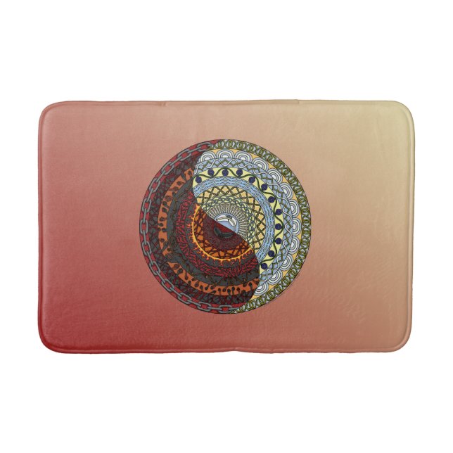 Tapete De Banheiro Heaven and Hell Bath Mat (Frente)