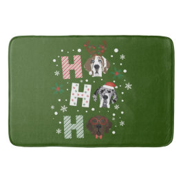 Tapete De Banheiro Ho Ho Grande Dane Feliz Natal