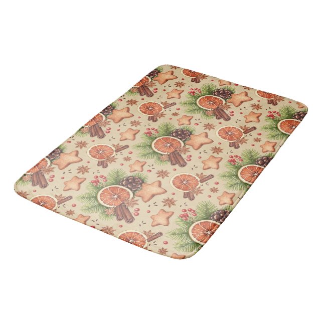 Tapete De Banheiro Holiday Spice Bath Mat (Angulado)