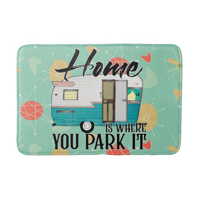 Tapete De Banheiro Home Bath Mat (Frente)