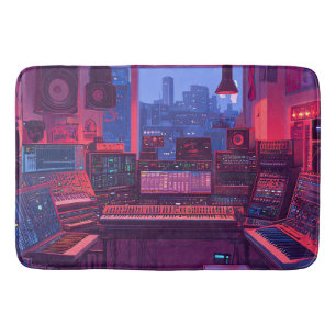 Tapete De Banheiro Home Music Studio