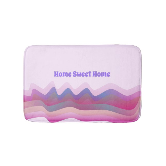 Tapete De Banheiro Home Sweet Home Bath Mat (frente)