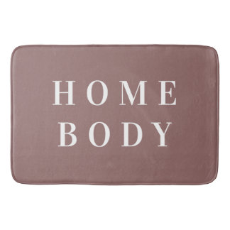 Tapete De Banheiro Homebody Minimal Brown Bath Mat