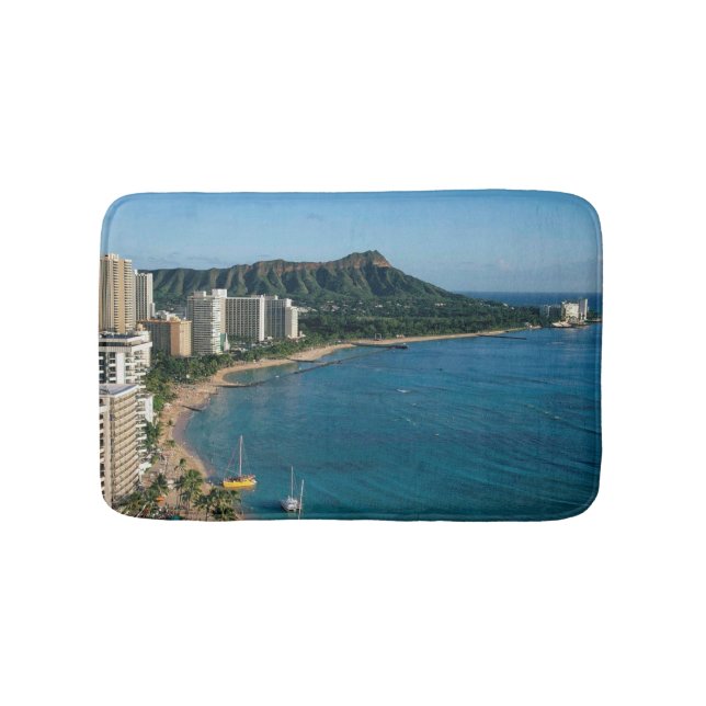 Tapete De Banheiro Honolulu Havaí (frente)