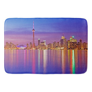 Tapete De Banheiro Horizonte de Toronto ao Crepúsculo