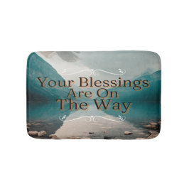 Tapete De Banheiro Horizontes Esperançosos Bênçãos de Acima
