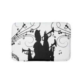 Tapete De Banheiro Horn Section Trumpet Jazz Music