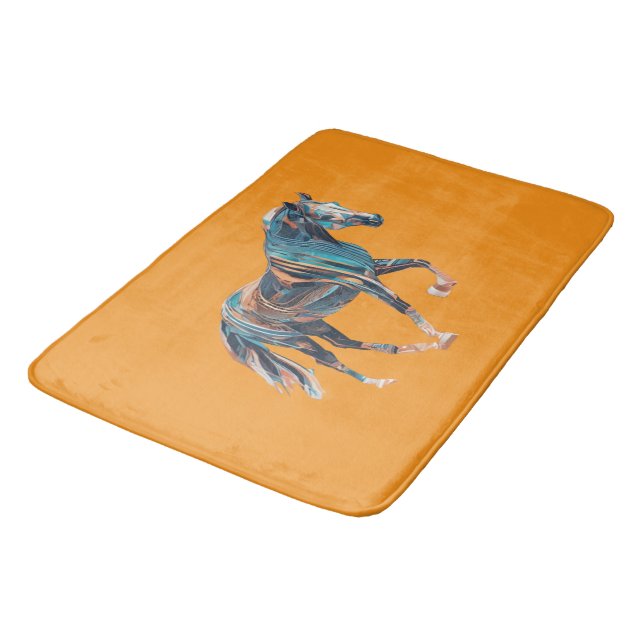 Tapete De Banheiro Horse Bath Mat (Angulado)