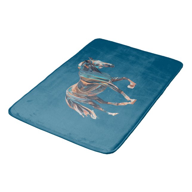 Tapete De Banheiro Horse Bath Mat (Angulado)