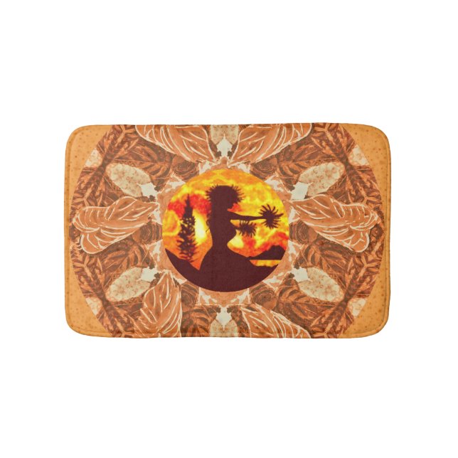 Tapete De Banheiro Hula Dancer (frente)