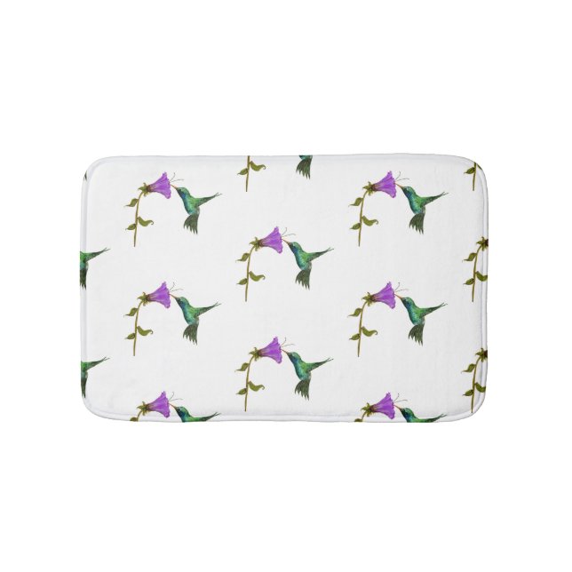 Tapete De Banheiro Hummingbird Bath Mat (frente)