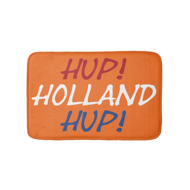 Tapete De Banheiro Hup Holland Hup sobreposto na NLD Flag em ou bmcnt (frente)