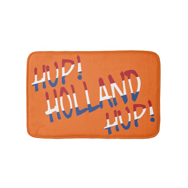 Tapete De Banheiro Hup Holland Hup sobreposto na NLD Flag em ou bmcnt (frente)