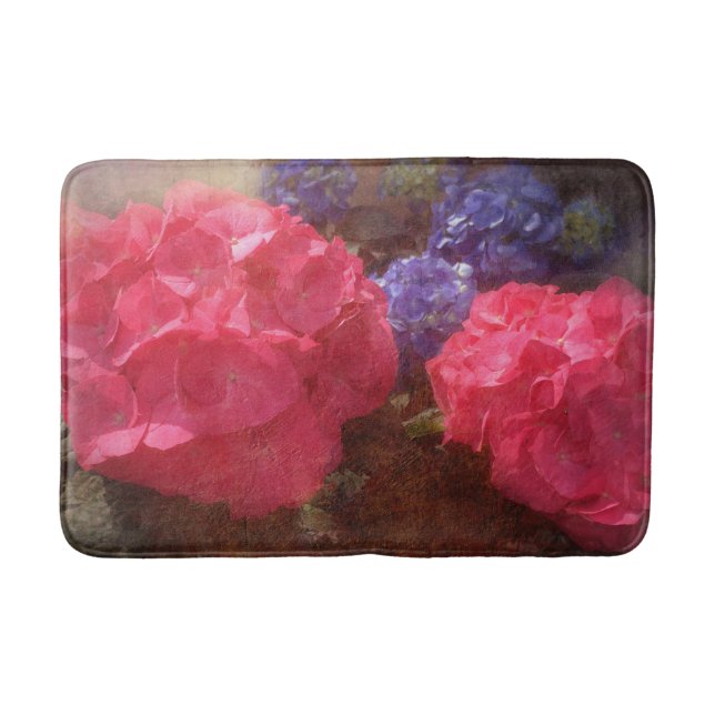 Tapete De Banheiro Hydrangea Bath Mat (Frente)