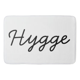 Tapete De Banheiro Hygge Black Elegant