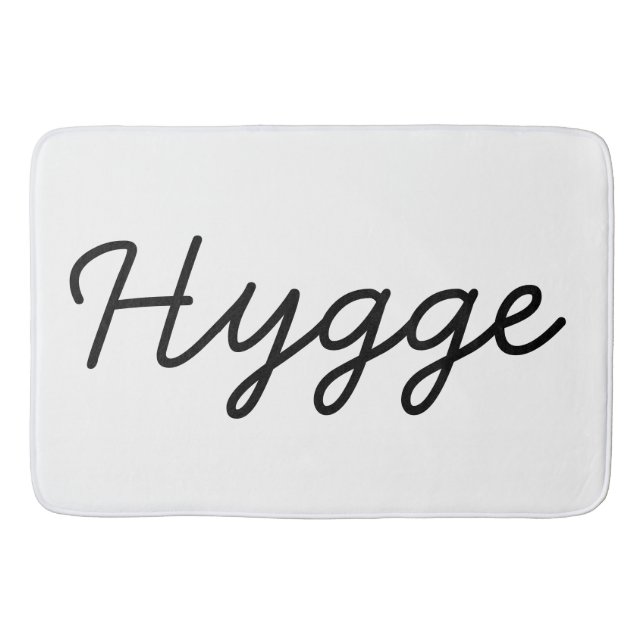 Tapete De Banheiro Hygge Black Elegant (Frente)