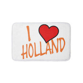 Tapete De Banheiro I Heart Holland ou em wmcnt