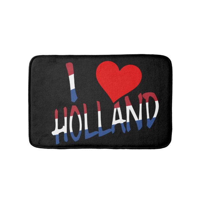 Tapete De Banheiro I Heart Holland overlay em bk bmcnt (frente)
