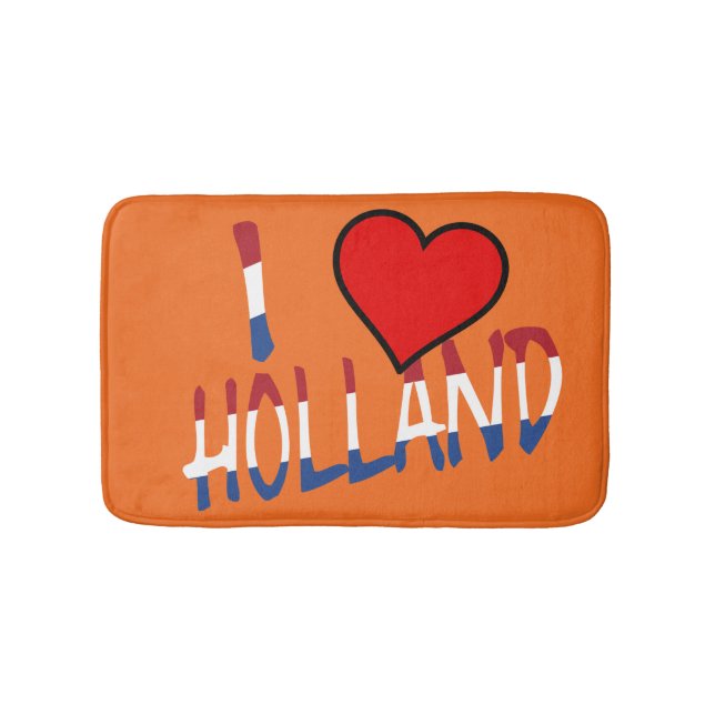 Tapete De Banheiro I Heart Holland overlay on ou bmcnt (frente)