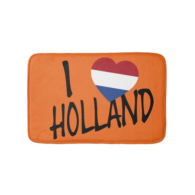 Tapete De Banheiro I Heartflag Holland bk ou bmcnt (frente)