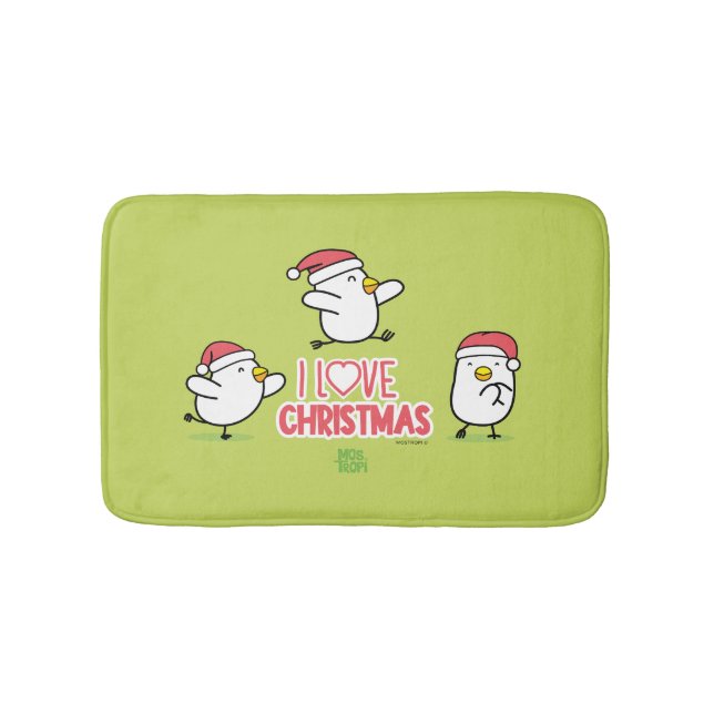 Tapete De Banheiro │I Love Christmas (frente)