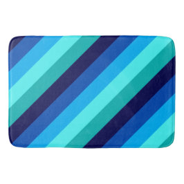 Tapete De Banheiro Icy Blue Teal Strike Large Bath Mat