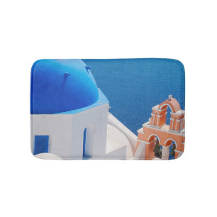 Tapete De Banheiro Ilha grega Santorini