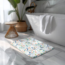 Ilustração das Aquarelas do Pastel de Padrão Botân