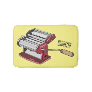 Tapete De Banheiro Ilustração de desenho do fabricante de massas