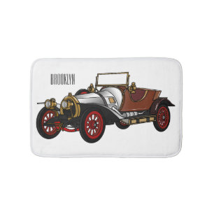Tapete De Banheiro Ilustração do desenho animado Classic car 1920