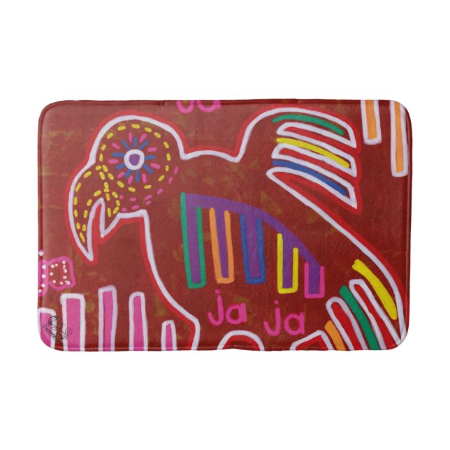 Tapete De Banheiro Ilustración de Mola4 (Frente)