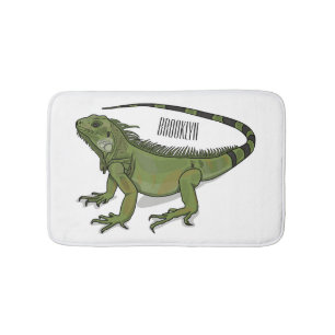 Tapete De Banheiro Imagem do desenho de Iguana