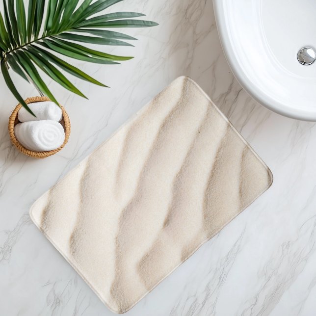 Tapete De Banheiro Imitação de areia de praia (Criador carregado)