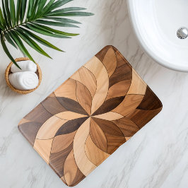 Tapete De Banheiro Imitação de Azulejo de madeira