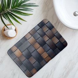 Tapete De Banheiro Imitação do Weave Bamboo
