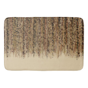 Tapete De Banheiro Impressão Abstrata Glamour Safari Exótico Moderno