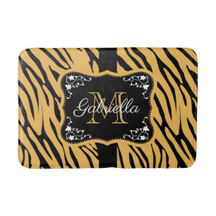Tapete De Banheiro Impressão de Leopardo Bonito