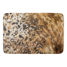 Tapete De Banheiro Impressões chiques ocidentais do couro cru da vaca