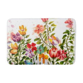 TAPETE DE BANHEIRO IMPRESSÕES DE PAW DE CACHORRO COM CERCA DE JARDIM