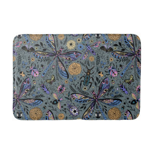 Tapete De Banheiro Insetos de porta em cinzas de slater