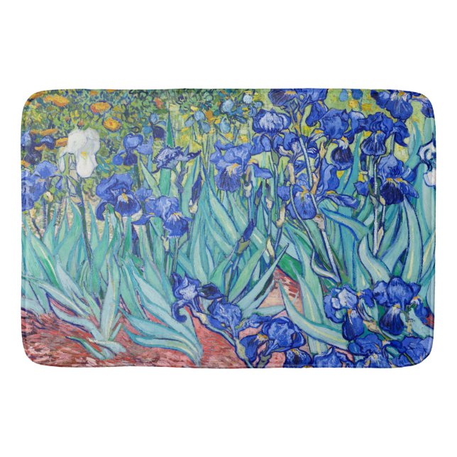 Tapete De Banheiro Irises Vincent van Gogh (Frente)