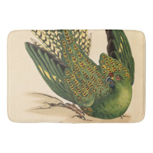 Tapete De Banheiro James Sowerby Ground Parrot, Psittacus terrestris