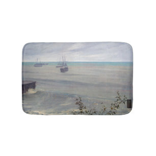 Tapete De Banheiro James Whistler - Sinfonia em Cinzas e Verde