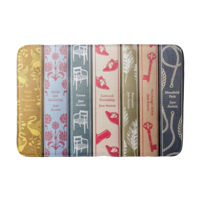 Tapete De Banheiro Jane Austen Novels (Frente)