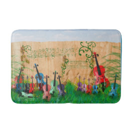 Tapete De Banheiro Jardim do violino