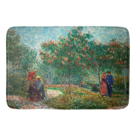 Tapete De Banheiro Jardim Van Gogh em Montmartre com amantes