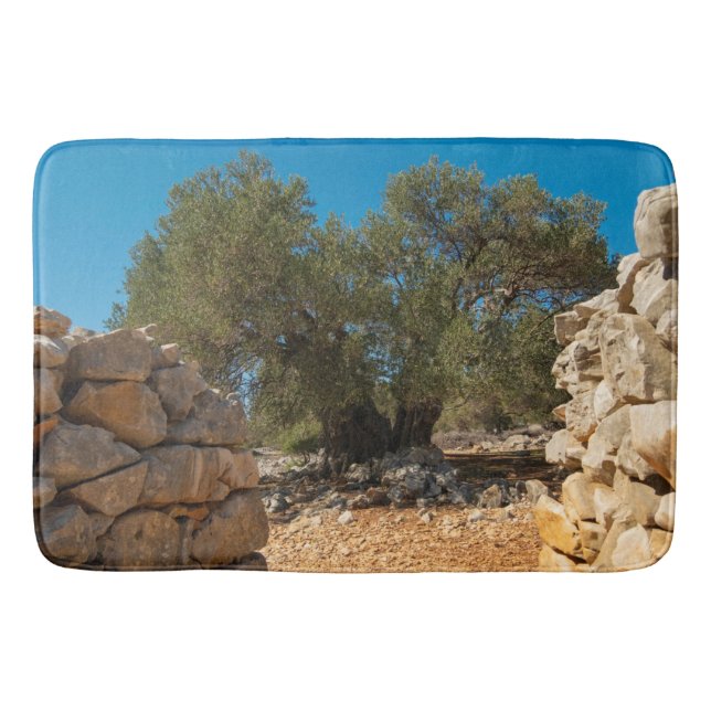 Tapete De Banheiro Jardins Olivais de Lun (Frente)