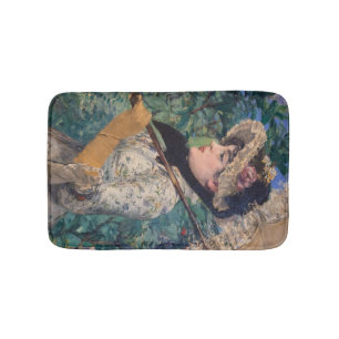 Tapete De Banheiro Jeanne (Primavera) Por Édouard Manet