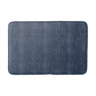 Tapete De Banheiro Jeans Azul de Ganga Falsa
